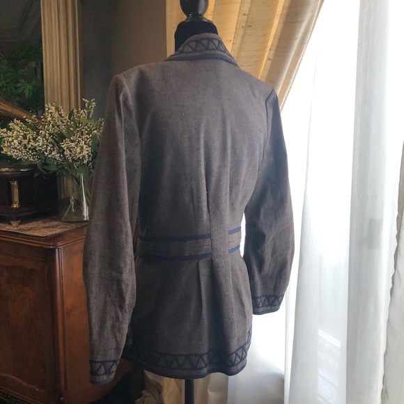 BCBG MAXAZRIA linen and cotton blazer - Picture 4 of 4